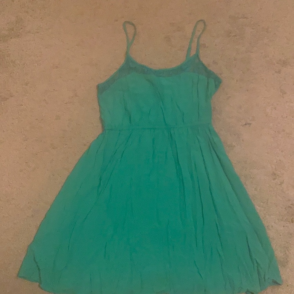 Sundress with lace detail